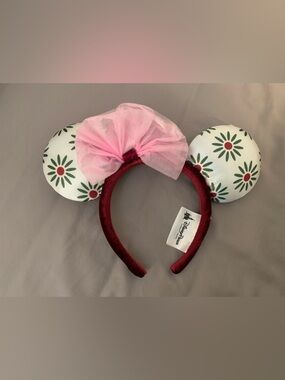 Disney Haunted Mansion Sally Slater Tightrope Floral Minnie Ears